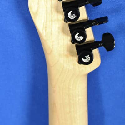 All Music Inc USA Private Collection #14 Acrylic Clear Strat Electric Guitar George  Fedden image 8