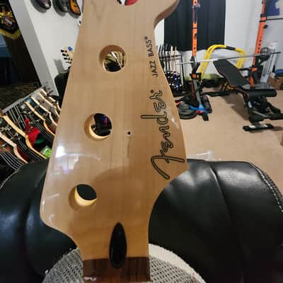 Genuine Fender Replacement Jazz bass fretless neck image 5