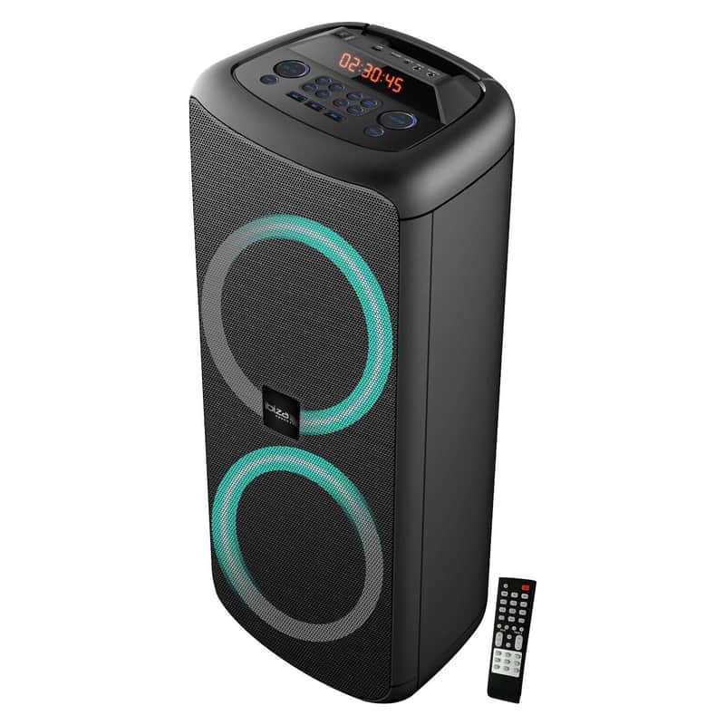 Ibiza Sounds Rainbow 1000 Bluetooth Speaker - Black image 1