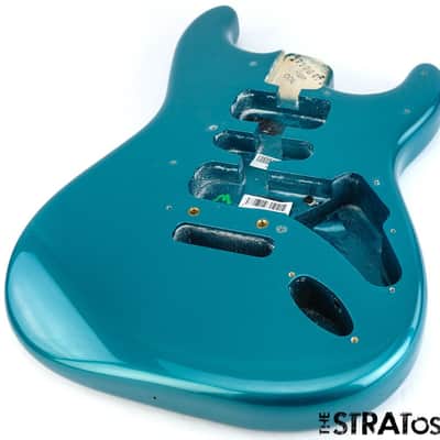 2018 Fender American Elite Stratocaster Strat BODY USA Ocean Turquoise/ SALE! image 2