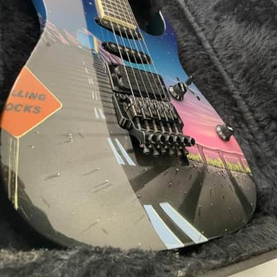 Ibanez UCGR USA Custom Graphic Design Series RG 1989 - Graphic Design (Handpainted by Rick Klemann) image 15