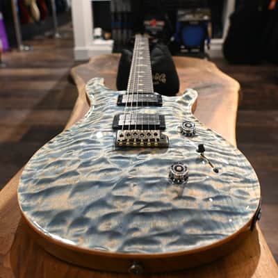 PRS Custom 24 Artist Grade One-Piece Quilt Indigo #899 image 23