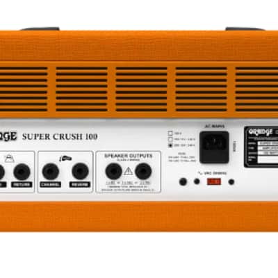 Orange Super Crush 100 2-Channel 100-Watt Guitar Amp Head - Orange image 2