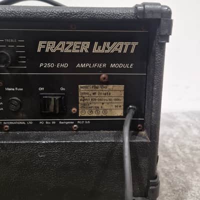 Frazer Wyatt MX 250 - Amplifier - Good w/ Power Cable image 7