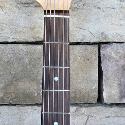 Aria Pro II J-B’tone Electric Baritone Guitar-Black image 2