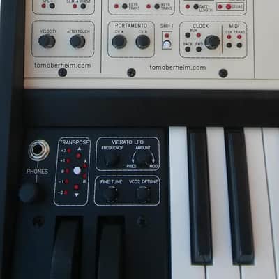Tom Oberheim Two Voice Pro Dual Analog Synthesizer with Sequencer 2016 white image 3