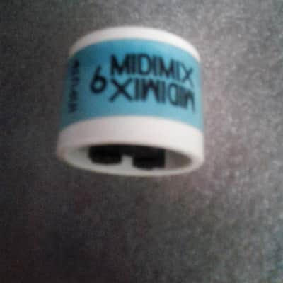 MIDIMIX6 Very Rare 80s MIDI Thru box 1in-5out, handmade in USA imagen 2