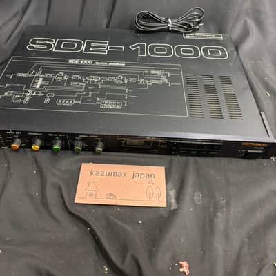 Roland SDE 1000 Digital Delay Vintage Rack Effects Processor Untested