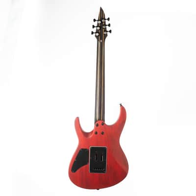 EART EXP-H6-ULTRA, Roasted Bookmatch Mahongay,24 Stainless Steel Frets image 2