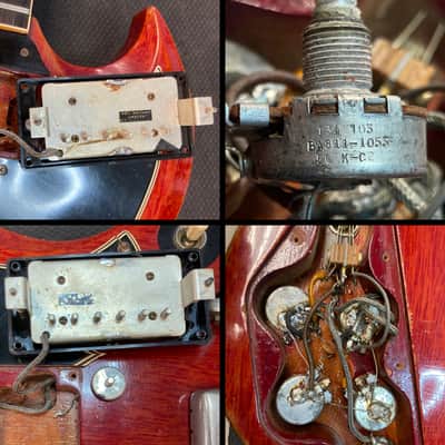 Gibson SG Les Paul Standard Cherry 1961 w/OHSC (Neck Refin) image 11