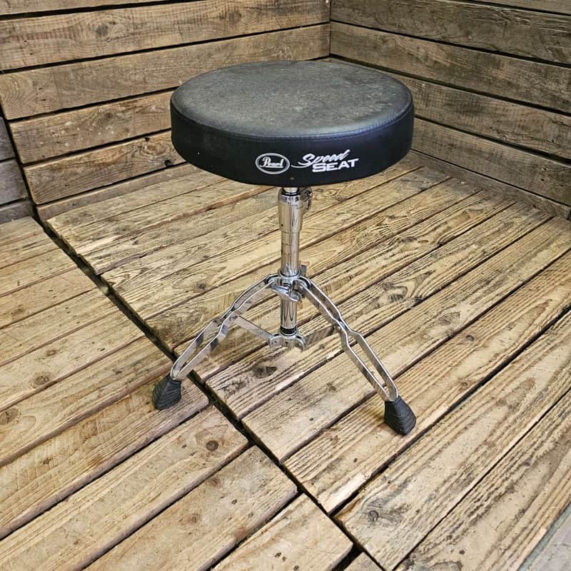 Drum Stool Pearl Speed Seat Throne USED! RKPAL260626 image 1