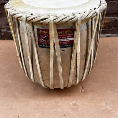 Handmade Indian Tabla Drum (Dayan) – Metal Shell image 1
