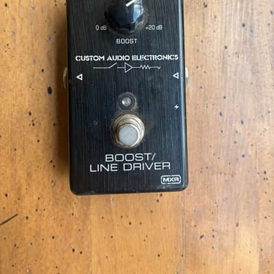 MXR MC401 CAE Boost / Line Driver 2007 - Present - Black electric guitar pedal clean boost image 2