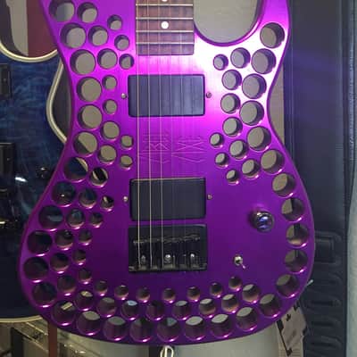 Abel Axe Strat Purple Plus FREE gig bag image 2