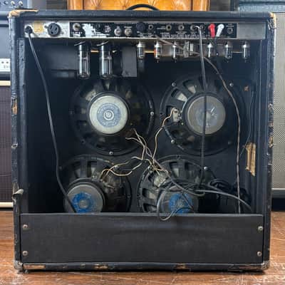 1978 Fender Super Reverb Vintage Silverface 4X10 45 Watt Tube Guitar Combo Amplifier W/ Footswitch! image 2
