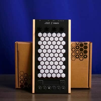 Intuitive Instruments Exquis Deluxe 61-Key MPE MIDI and CV Controller - Light Wood image 1