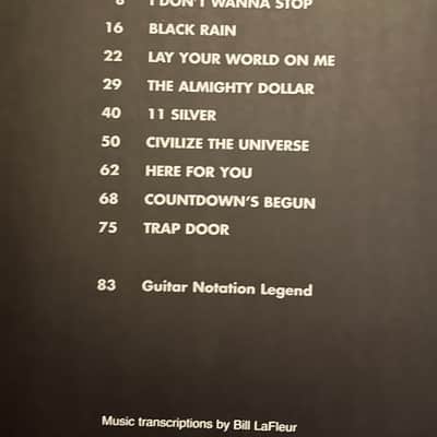 Ozzy Osbourne - Black Rain - Guitar Tab / Tablature Book image 3