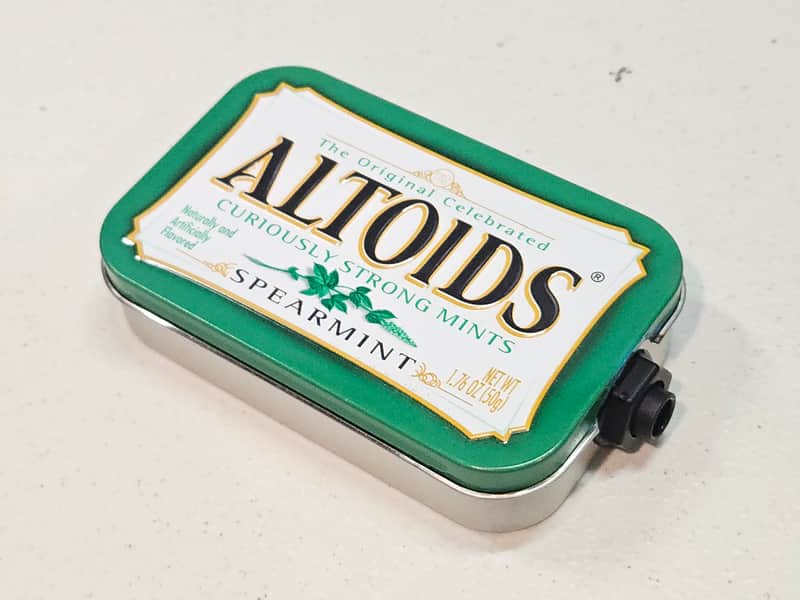 Ampoids Green Altoids/Tweed Guitar Amp 2010s - Green image 1
