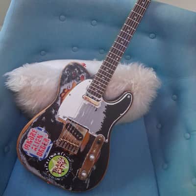 Triage Joe Strummer Tele 2026 - Black Relic'd image 4