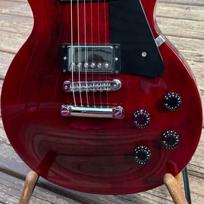 1991 Gibson Les Paul Studio with Ebony Fretboard 1990 - 1995 - Wine Red image 4