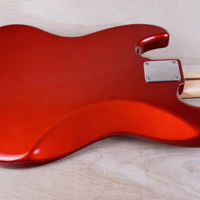 FGN J-Standard Bass 2011 Candy Apple Red Fujigen Made in Japan MIJ w/ Bag image 10