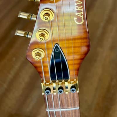 Carvin C66C 2011 Flame Maple Honeyburst w/ Floyd Rose HH Seymour Duncan Pickups image 9