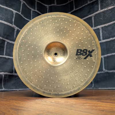 Sabian 14" B8X Hi-Hat Cymbals (Pair) – Brilliant Finish – Very Good Condition – Present & Ready to Groove image 5