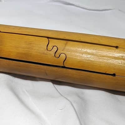Hand Made Bamboo Slit Drum - Tongue Drum - Teponaztli image 1