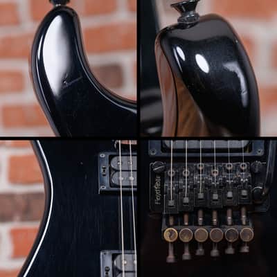 Kramer USA Pacer Carrera Black 1985 w/Hard Shell Case (Refin) image 16