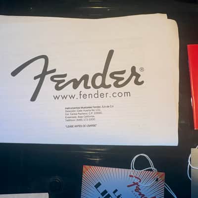 Fender Guitar Case Candy Manual Warranty Care Instructions Tags image 5