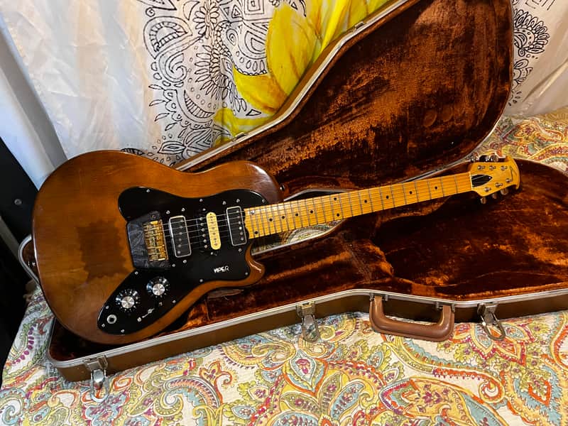 Ovation Viper Vintage Electric Guitar w Added Pickup + Case image 1