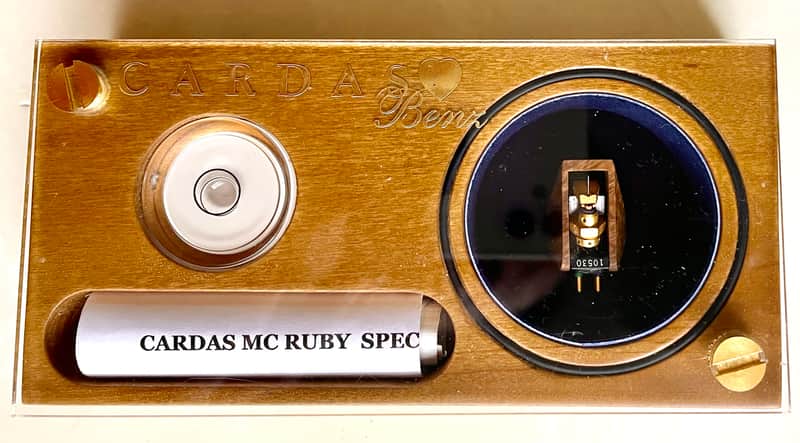 Cardas Myrtle Heart Ruby (Benz Micro Ruby) Cartridge, Myrtlewood, Line-contact Diamond on Boron Cantilever image 1