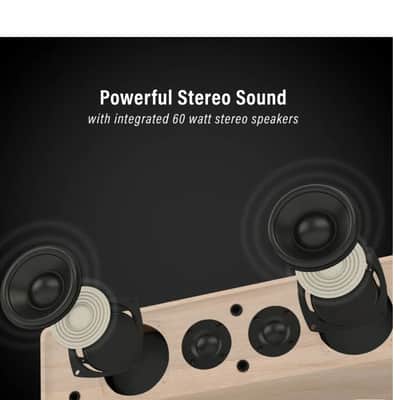 Crosley Stave CR6046A 2-Speed Belt-Drive Turntable - Natural Wood - Bluetooth In/Out image 4