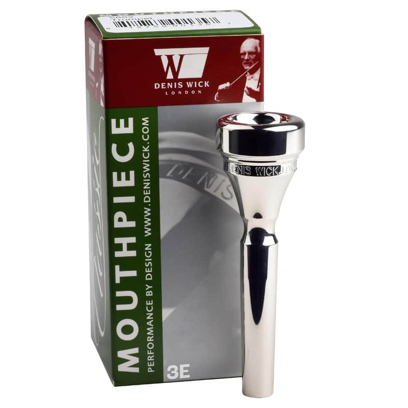 Denis Wick Classic Trumpet Mouthpiece Silver Plated, 5882-3E - Barrel Backbore for Balanced Airflow and Tone - Trumpet Accessories for Effortless Articulation 16.75 x 5.05 x 3.8mm image 1