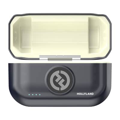 Hollyland LARK M2 Wireless Lavalier Microphone with Lightning Plug (Duo,Shine Charcoal) image 2