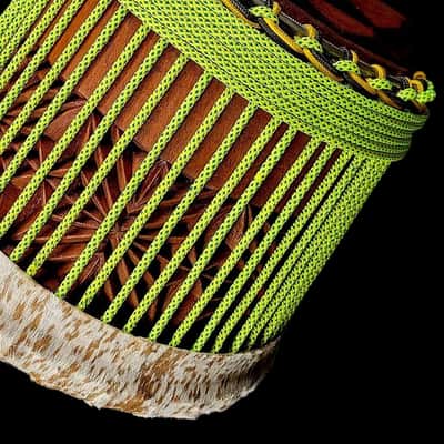 Djembe Drum Mali Hardwood Large Pro - Dougoura Wood Handmade All Solid One Piece image 5