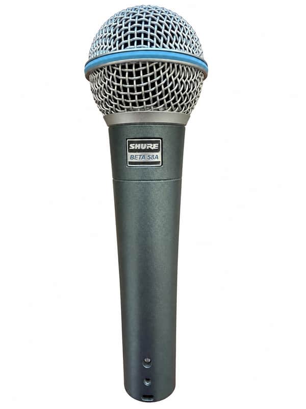 Shure Beta 58A Supercardioid Dynamic Vocal Microphone image 1