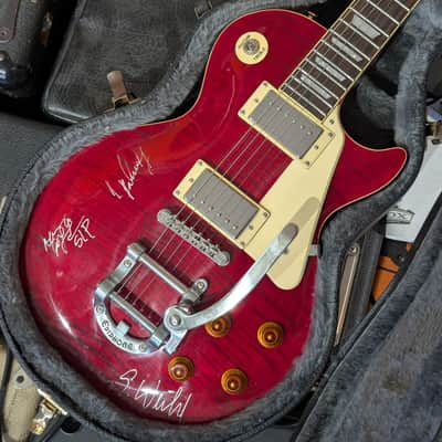 Epiphone Limited Edition Les Paul Standard Quilt Top with Bigsby - signed by Stone Temple Pilots image 1