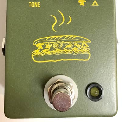 Used JHS Muffuletta Army Green Fuzz Guitar Effects Pedal image 1