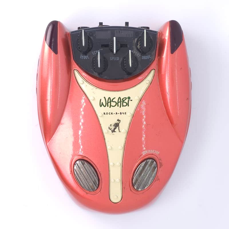 Danelectro Wasabi Rock-A-Bye Overdrive / Delay 2000s - Red image 1