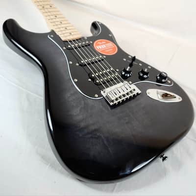 Squier Affinity Series Stratocaster FMT HSS, Maple FB, Black Burst image 6