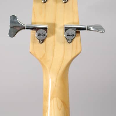 Washburn Vantage VB30CE Acoustic-Electric Cutaway Bass Natural w/OHSC image 6