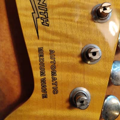 Warmoth Fender Stratocaster Neck 2010's - Nitrocellulose Lacquer Vintage Tint image 3