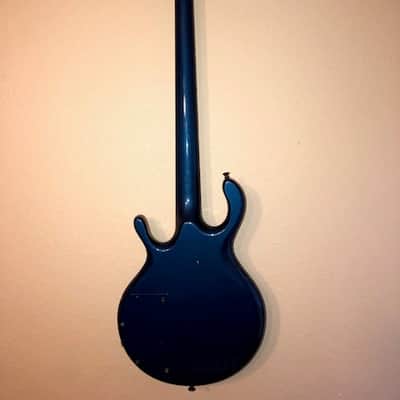 Pedulla MVP 4 Bass 1988 Peacock Blue image 6
