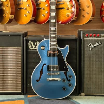 Gibson Les Paul Custom Chambered F Holes LIMITED EDITION 2025 - Pelham Blue Gloss image 1