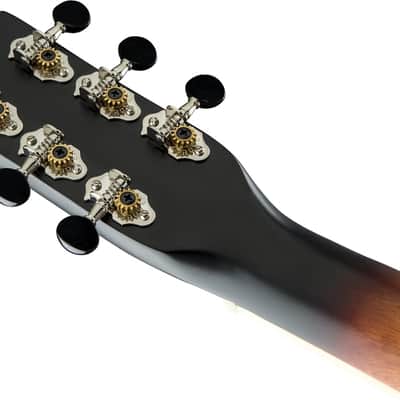 Gretsch G9220 Bobtail Round-Neck A.E., Mahogany Body Spider Cone Resonator Guitar, Fishman Nashville Resonator Pickup, 2-Color Sunburst image 9