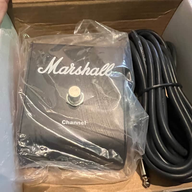 Marshall PEDL-90003 Single-Button Amp Footswitch 2010s - Black image 1