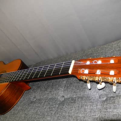 KAZUO ICHIYANAGI 20 1977 - ROBERT BOUCHET CLASS CLASSICAL CONCERT GUITAR - SPRUCE/BRAZILIAN ROSEWOOD image 6