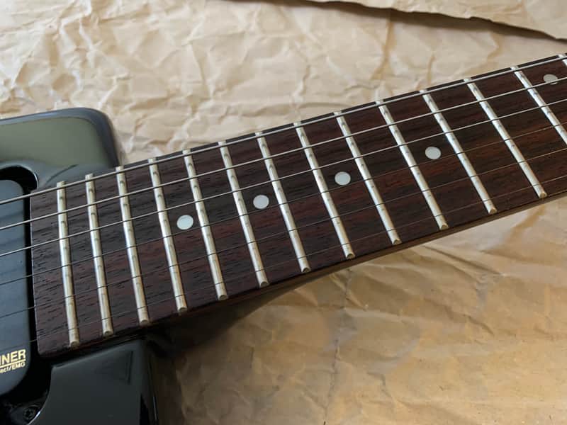 Hohner G3T 1989 Black Steinberger Licensed Hss EMG Select Headless