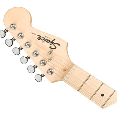 Used Squier Mini Jazzmaster HH - Daphne Blue w/ Maple FB image 4